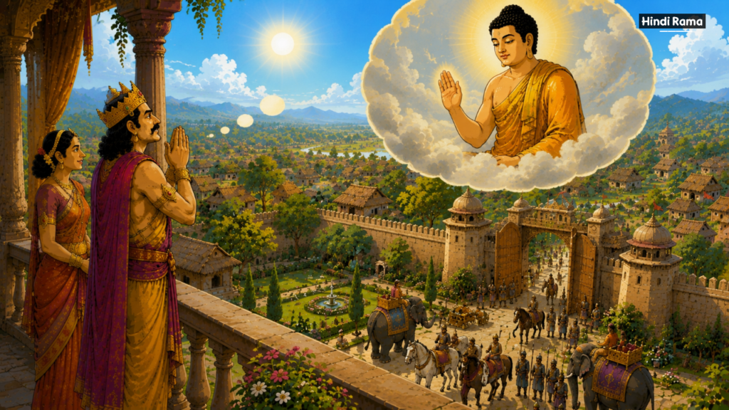 महात्मा बुद्ध ने बताया सच्चा धन क्या है? सब कुछ होने के बाद भी राजा क्यों था परेशान? Buddha Story On Real Wealth। Hindirama.com 