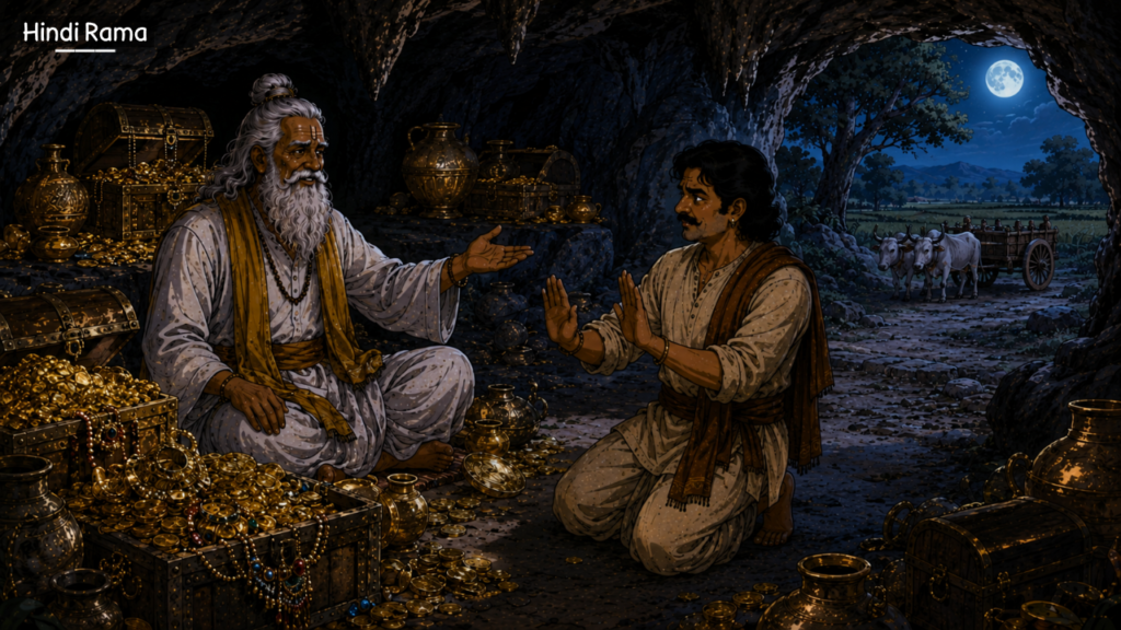 दगाबाज बड़े भाई का लालच। छोटे भाई की ईमानदारी और मायावी जंगल का रहस्य | Moral Story In Hindi। Hindirama.com
