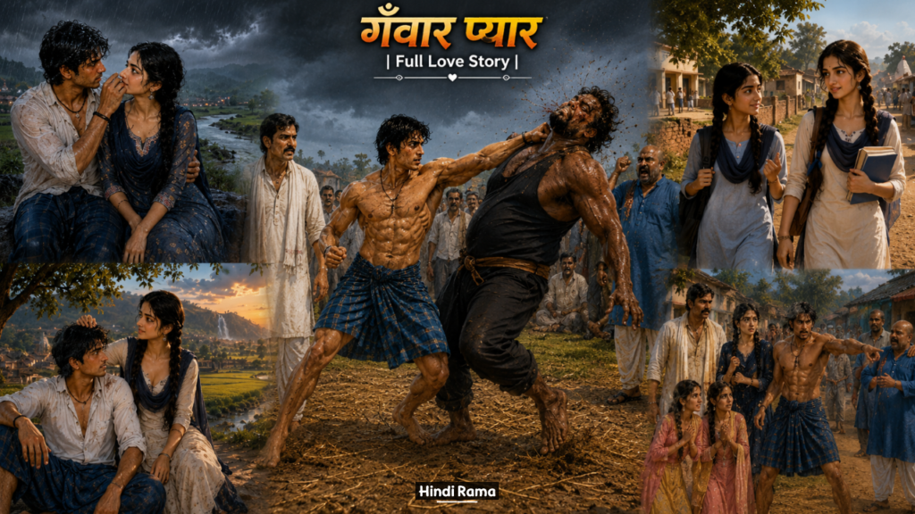 गँवार प्यार। गँवार लड़के का सच्चा प्यार और बढ़ती मुसीबतें। Love Story In Hindi। Hindirama.com