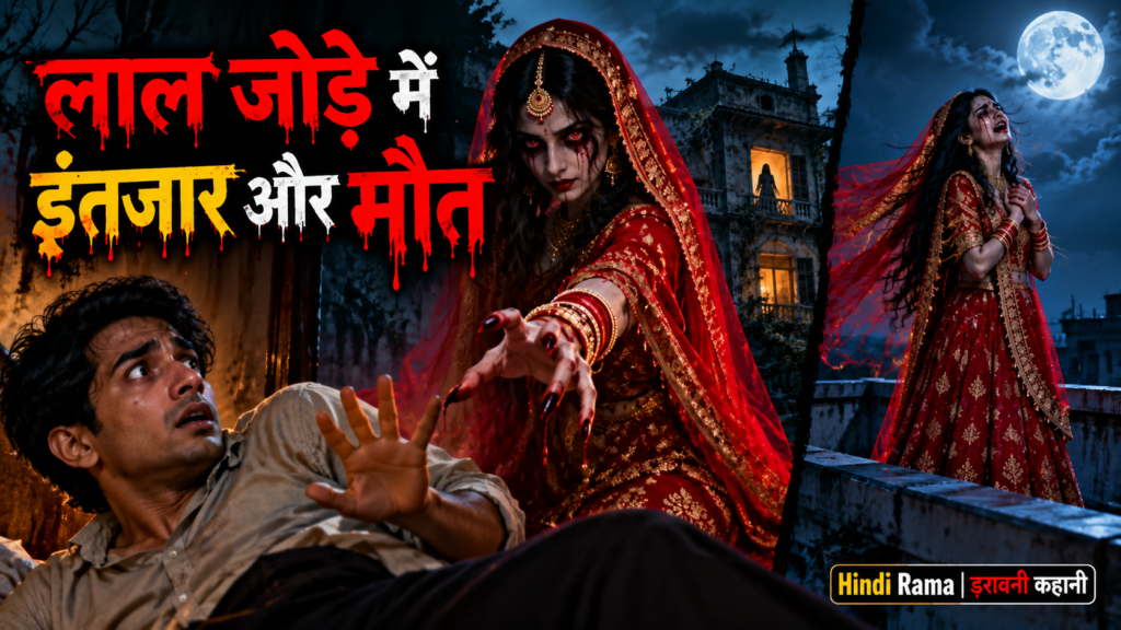 लाल जोड़े में इंतजार और मौत । दुल्हन का डरावना सच और भयानक मंजर