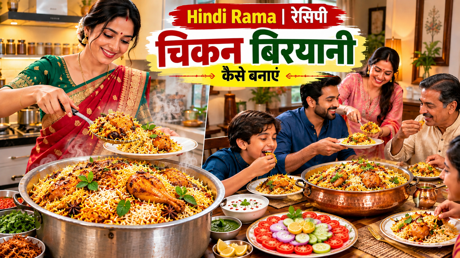 चिकन बिरयानी कैसे बनाएं? स्वादिष्ट और खुशबूदार Chicken Biryani Recipe 2 चिकन बिरयानी कैसे बनाएं? स्वादिष्ट और खुशबूदार Chicken Biryani Recipe