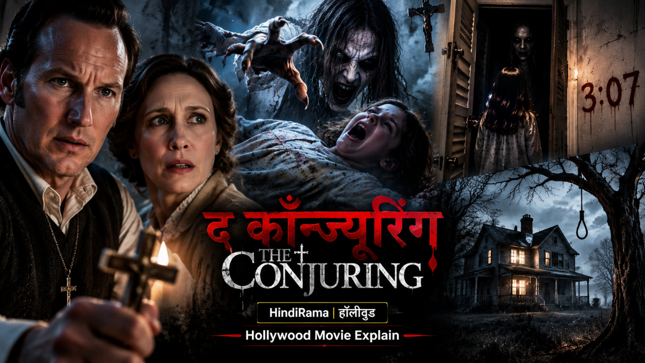 हॉलीवुड की सबसे खतरनाक मूवी। The Conjuring Movie Explained in Hindi 2 हॉलीवुड की सबसे खतरनाक मूवी। The Conjuring Movie Explained in Hindi। Hindi Rama