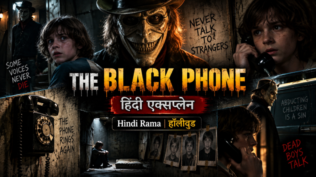 हॉलीवुड की भयानक कॉल वाली मूवी | The Black Phone Movie Explained in Hindi। Hindi Rama