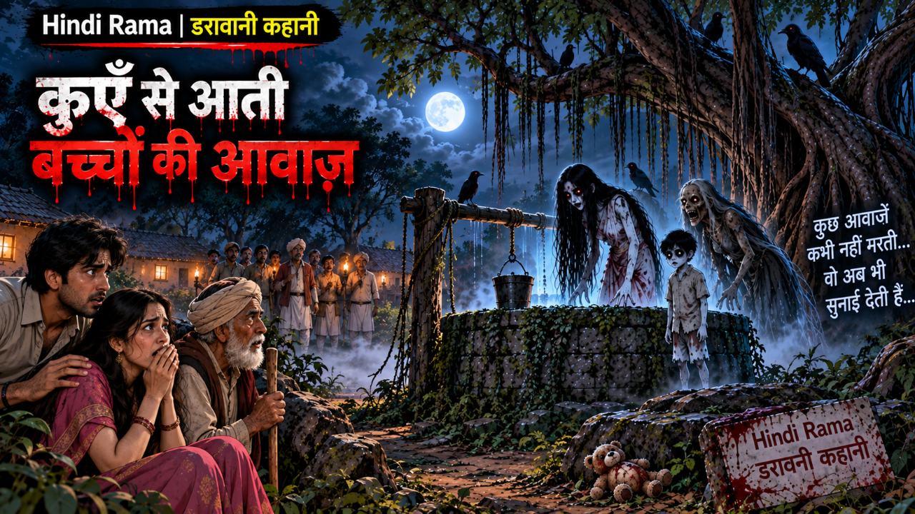 कुएँ से आती बच्चे की आवाज़ | भयानक कुआँ और गाँव वालों का डर | Horror Story in Hindi। Hindi Rama
