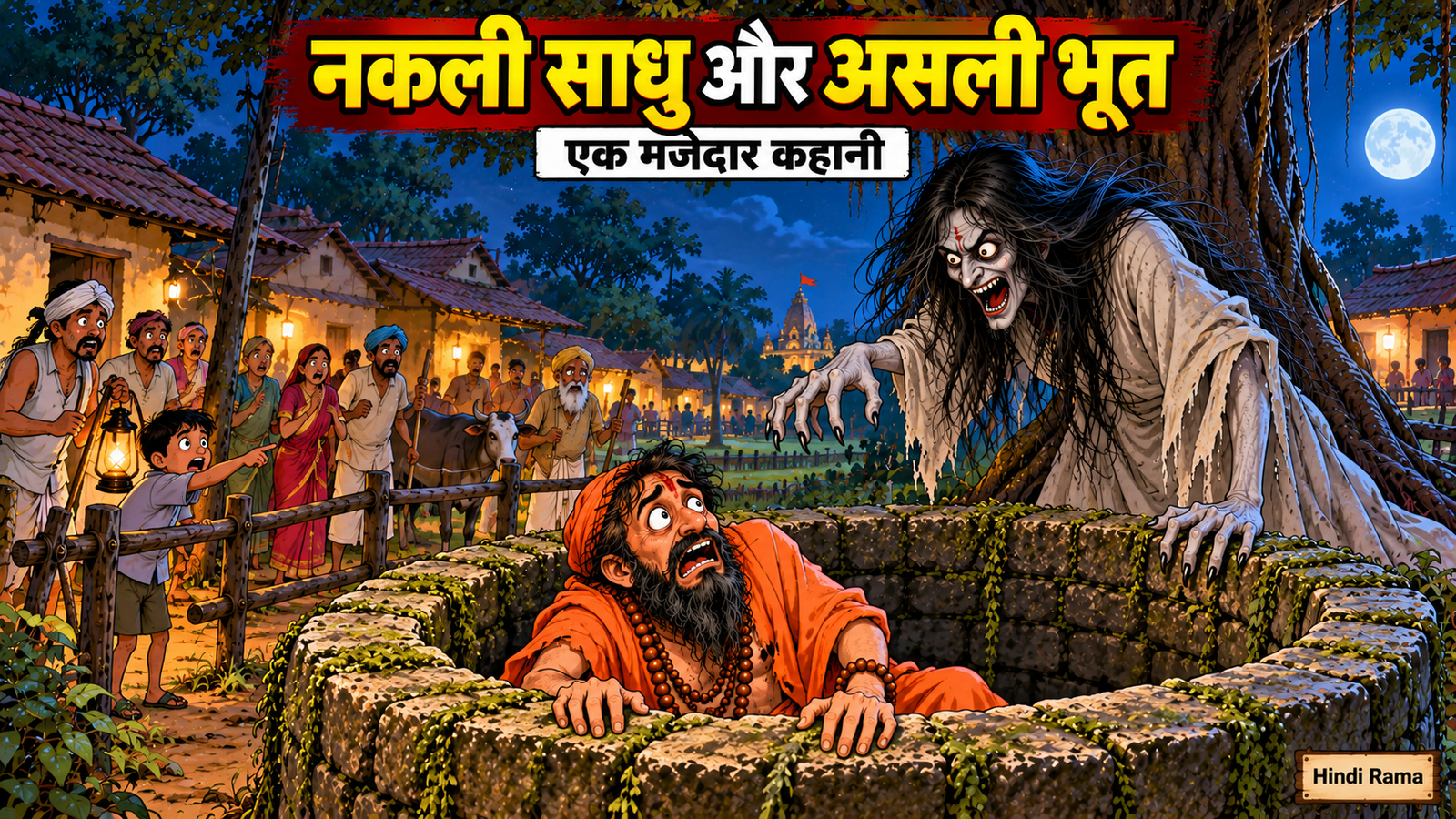 नकली साधु और असली भूत । साधु और भयानक भूत की मजेदार कहानी । Majedar Kahani 2 नकली साधु और असली भूत । साधु और भयानक भूत की मजेदार कहानी । Majedar Kahani