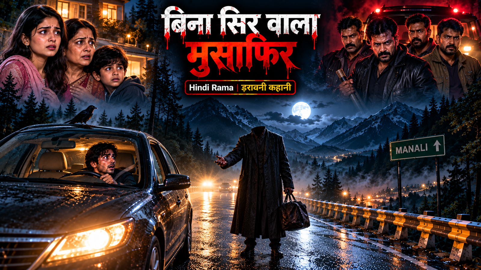 बिना सिर वाला मुसाफिर । Highway से मनाली की खौफनाक हॉरर कहानी । Horror Story in Hindi 2 बिना सिर वाला मुसाफिर । Highway से मनाली की खौफनाक हॉरर कहानी । Horror Story in Hindi