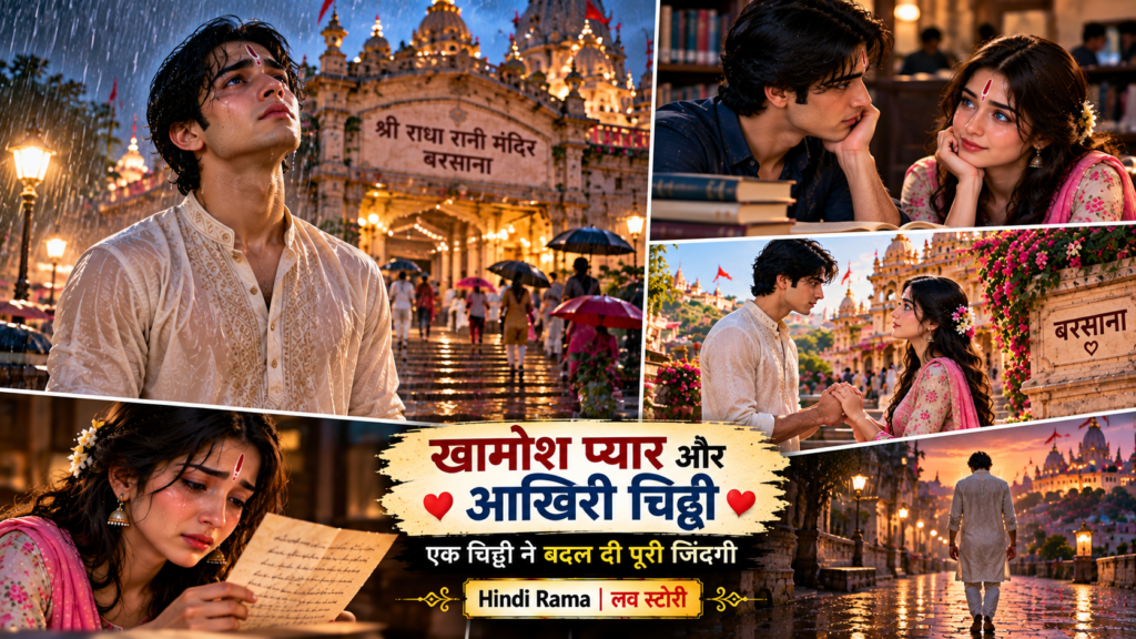 खामोश प्यार और आखिरी चिट्ठी | एक चिट्ठी ने बदल दी पूरी जिंदगी ❤️ Love Story in Hindi